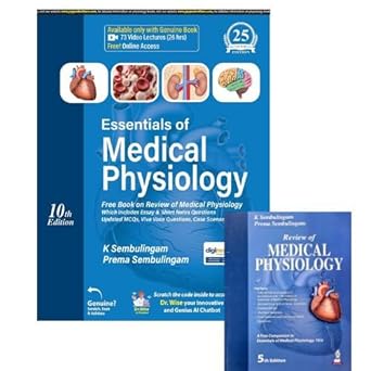 Essentials of Medical Physiology By Sembulingam