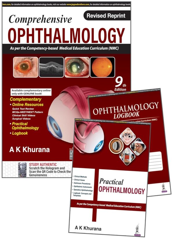 Comprehensive Ophthalmology by AK Khurana 9th e